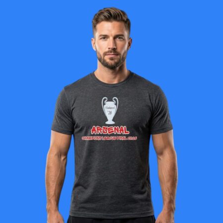 Arsenal 2026 Champions League Final Budapest Cup Graphic Tee