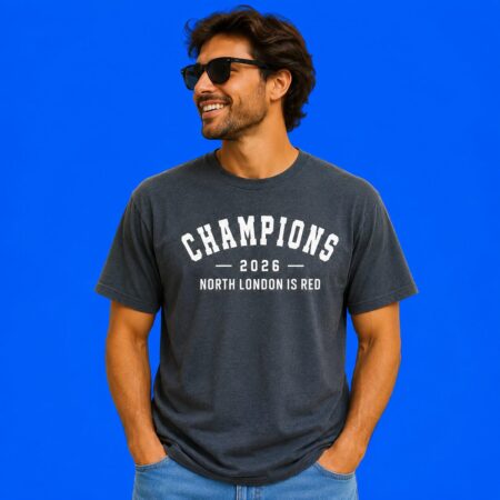 Arsenal Champions 2026 North London Is Red tee