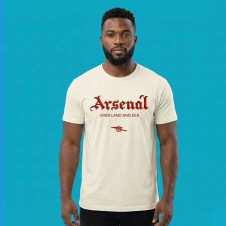 Arsenal Over Land And Sea Football Fan Club Shirt