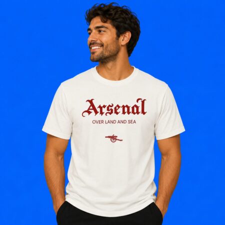 Arsenal Over Land and Sea Football Fan Graphic Apparel