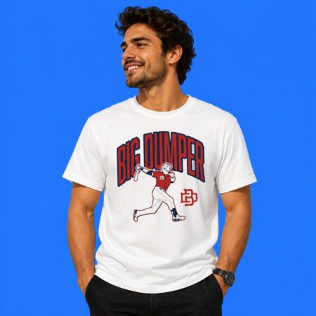 Big Dumper Natural Fireworks Moonshot Baseball Fan Tee