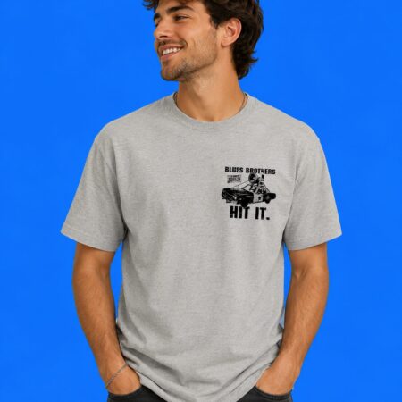 Blues Brothers We're On A Mission From God Putting The Band Back Together 2-Sided T-Shirt