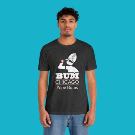 Brandon Johnson And Pope Leo XIV Bum Chicago Shirt