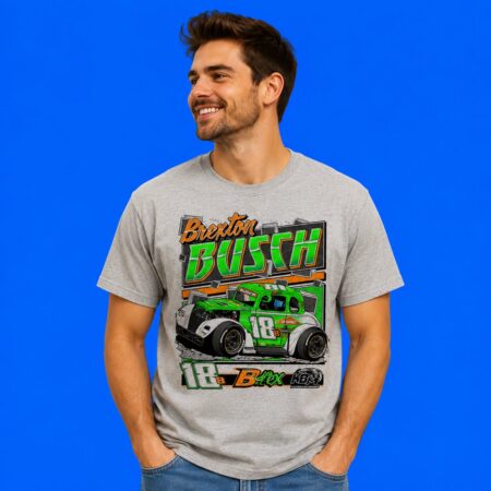 Brexton Busch #18B Legend 2 sided shirt style