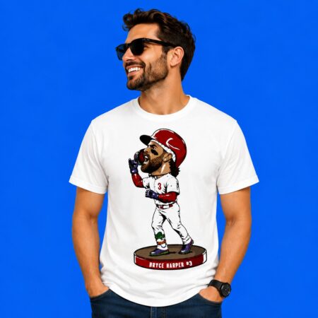Bryce Harper Philadelphia Bobble Baseball Cartoon Shirt