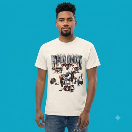 Byrum Brown Auburn Tigers Football Tee