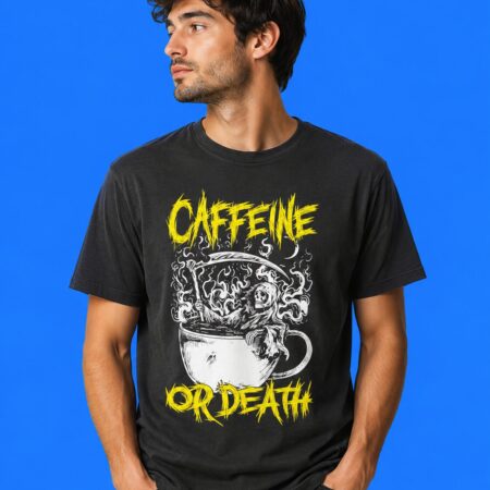 Caffeine Or Death Coffee Lovers Shirt