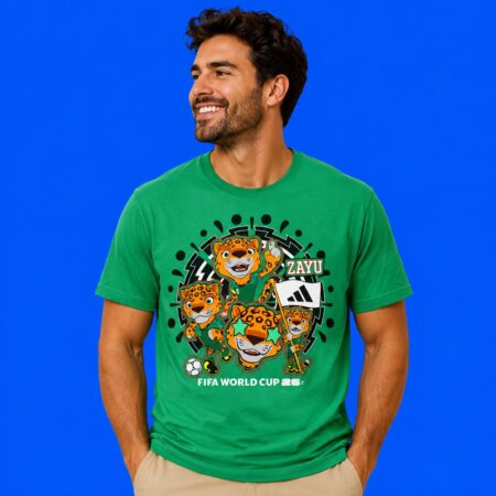 Canada Zayu Green FIFA 2026 World Cup Mascot T-Shirt