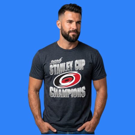 Carolina Hurricanes 2026 Stanley Cup Champions Logo Shirt