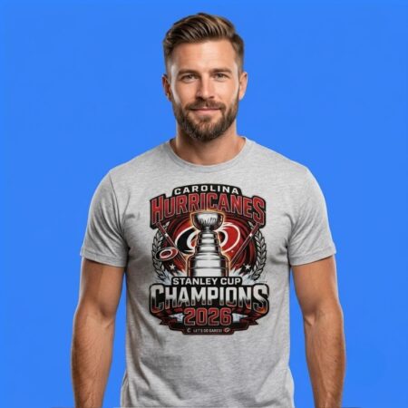 Carolina Hurricanes Stanley Cup Champions 2026 Roster Shirt