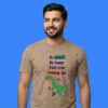 Cat And Godzilla Be Weird Be Happy Find Your Joy Tee