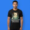 Cat Can I Kiss Your Butthole Goodnight Funny Pet Graphic Shirt