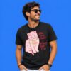 Cat Smol And Sweet I Attacc Your Feet Funny Graphic Tee