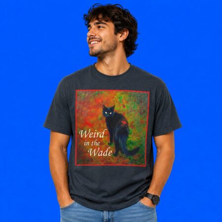 Cat Weird In The Wade Funny Shirt