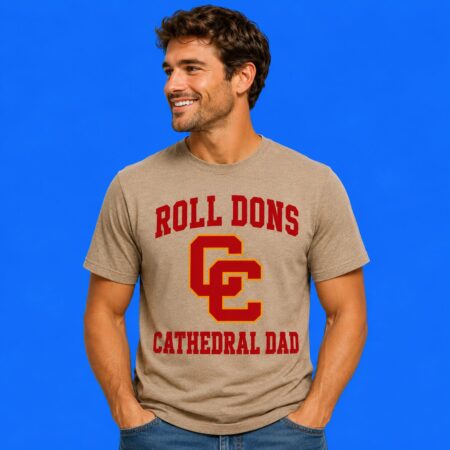 Cathedral Catholic Dons Dad Logo Shirt
