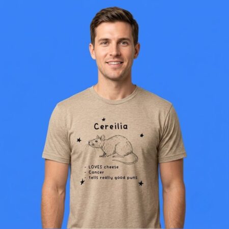 Cereilia Loves Cheese Cancer Puns T-Shirt