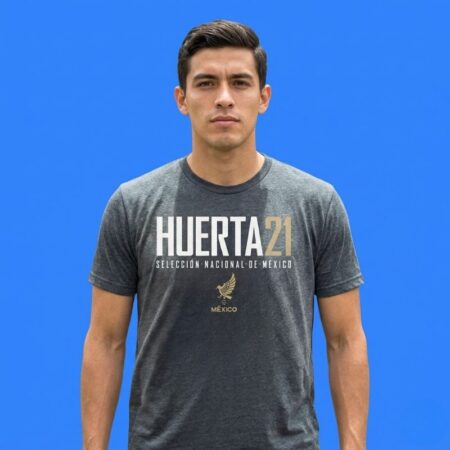 Cesar Huerta 21 Mexico National Team Shirt