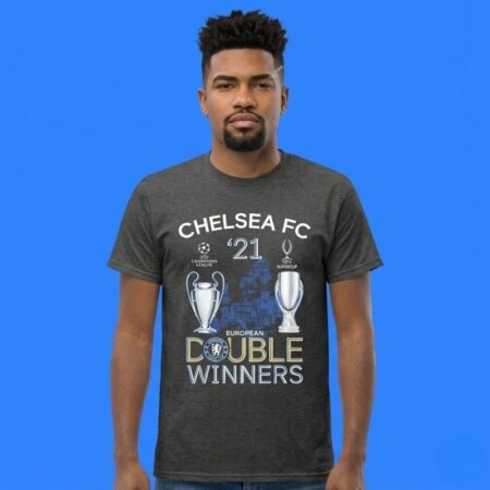 Chelsea 2021 Double Winners Champions League Shirt