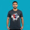 Chicago Cubs SF 49ers Scratch Logo Tee