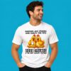 Chicken Coffee Good Friends Best Therapy Shirt