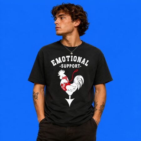 Chicken Service Emotional Support Funny Shirt