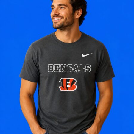 Cincinnati Bengals Skeleton Blue Collar Proud Mechanic 2-Sided T-Shirt