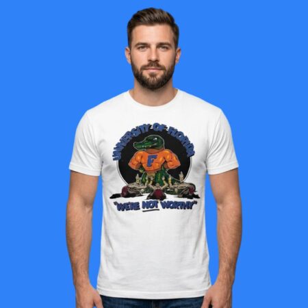 Crocodile University Of Florida We're Not Worthy Shirt