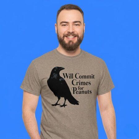 Crow Will Commit Crumes for Peanuts T-Shirt