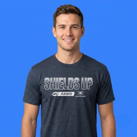DC Defenders 2026 UFL Playoffs Shields Up T-Shirt