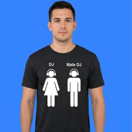 DJ Male DJ Music Graphic Shirt