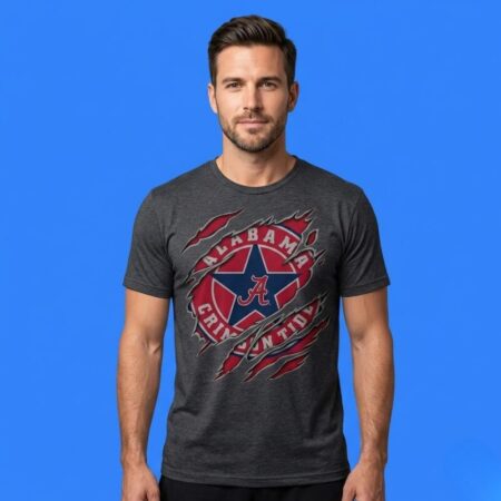 Dallas Cowboys And Alabama Crimson Tide One Heart Shirt