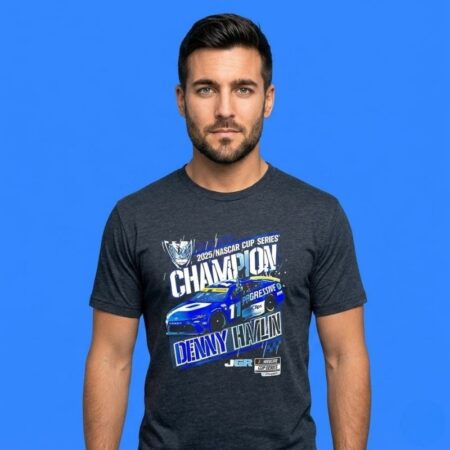 Denny Hamlin 2025 NASCAR Cup Series Champion Shirt
