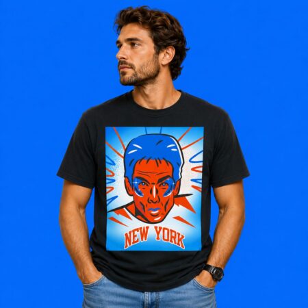 Derek Zoolander x New York Knicks Mashup Basketball Tee