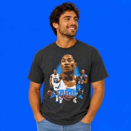 Derrick Rose Memphis Tigers Signature 2-Sided Shirt