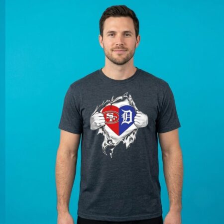 Detroit Tigers SF 49ers Scratch Tee