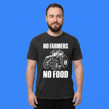Deutz Tractor No Farmers No Food Agriculture Pride Graphic Tee
