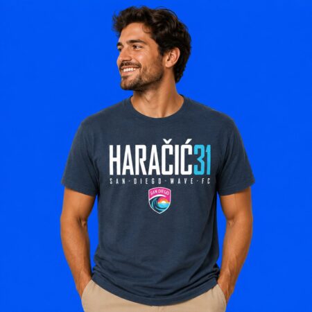 Didi Haracic #31 San Diego Wave FC Name and Number T-Shirt