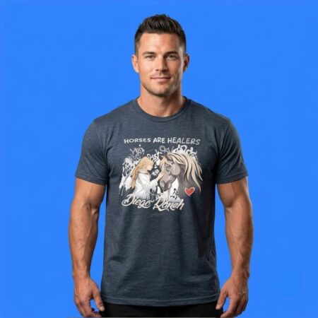 Diego Ranch horses are healers shirt graphic tee