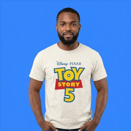 Disney Pixar Official Toy Story 5 Logo Tee