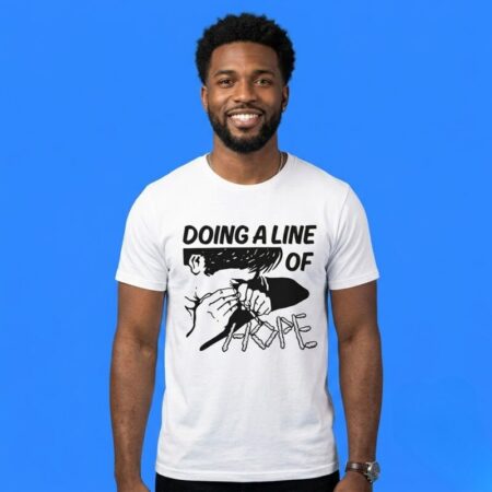 Doing a line of hope shirt unique graphic style