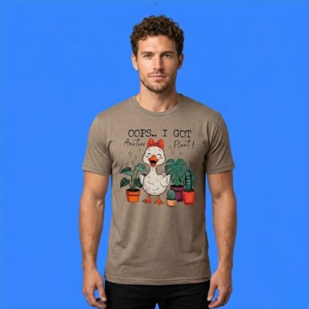 Duck Garden Oops I Got Another Plant Funny Garden Graphic Tee