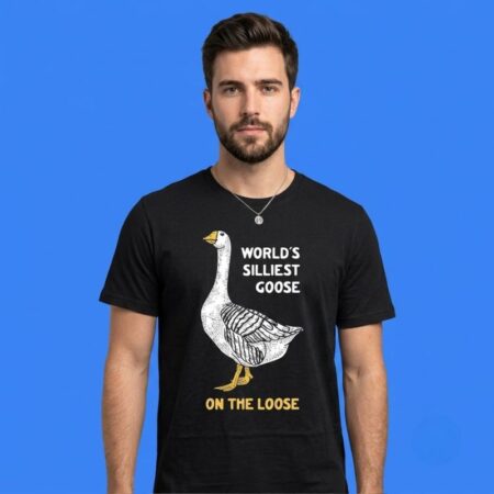Duck World’s Silliest Goose On The Loose T-Shirt