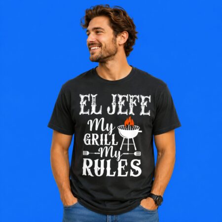 El Jefe My Grill My Ryles Chef Shirt