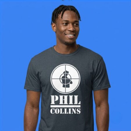 Enemy Phil Collins Retro Music Tour Graphic Design T-Shirt