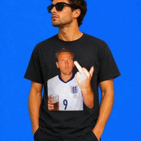 England Football Middle Finger Gesture Shirt