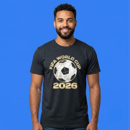 FIFA 2026 World Cup 48 Teams Trophy Soccer Shirt