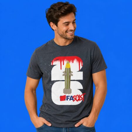 Fascist 2026 FIFA World Cup Rocket Logo Shirt Edgy Political Soccer Tee