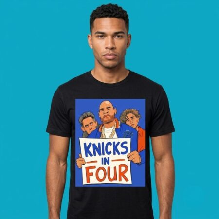 Fat Joe Knicks In Four Caricature Tee