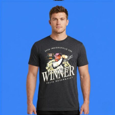 Felix Rosenqvist 2026 Indianapolis 500 Winner Racing Tee