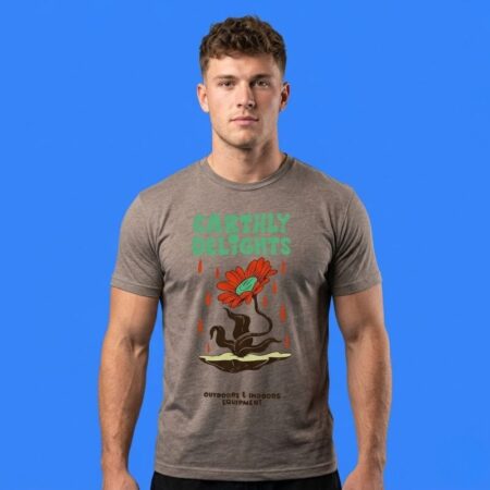 Flower Earthly Delights Outdoors And Indoors Equipment Tee